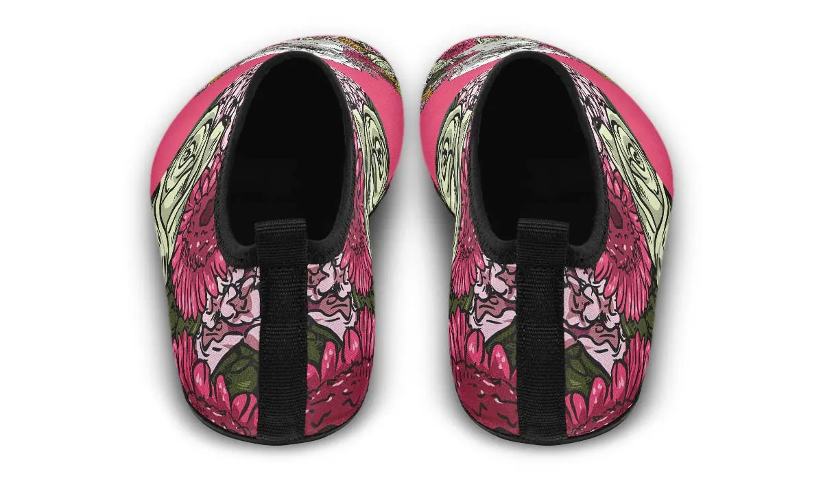 Illustrated Bichon Frise Aqua Barefoot Shoes