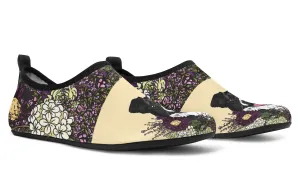 Illustrated Border Collie Aqua Barefoot Shoes