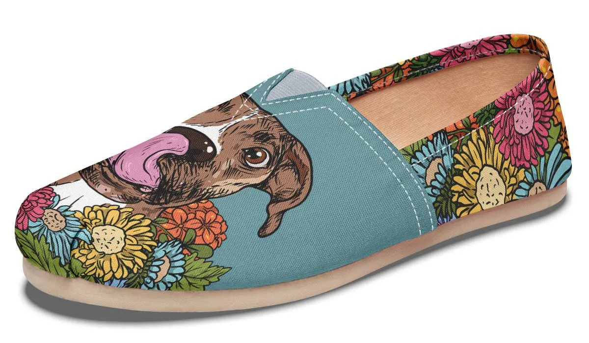 Illustrated Boxer Casual Shoes