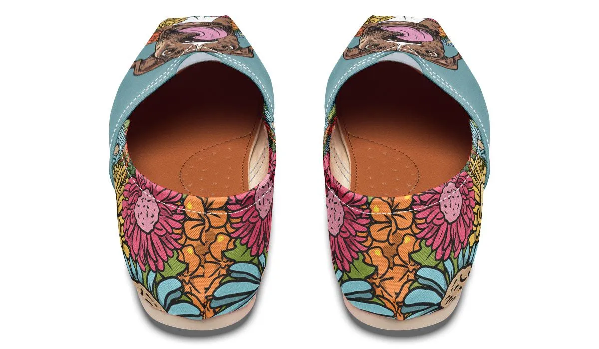 Illustrated Boxer Casual Shoes