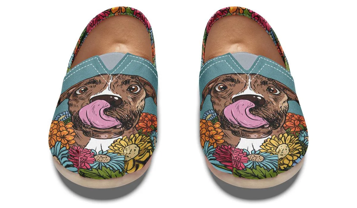 Illustrated Boxer Casual Shoes