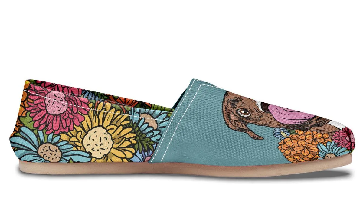 Illustrated Boxer Casual Shoes