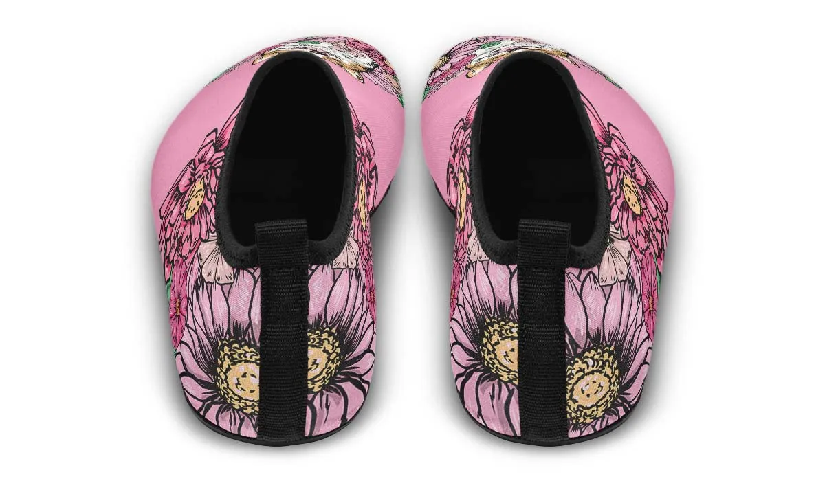 Illustrated Corgi Aqua Barefoot Shoes