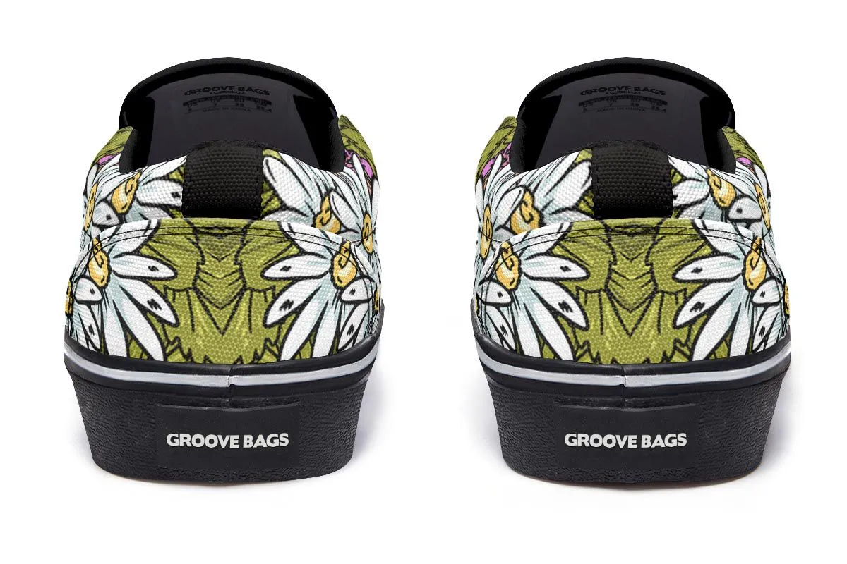 Illustrated Dachshund Slip-On Shoes