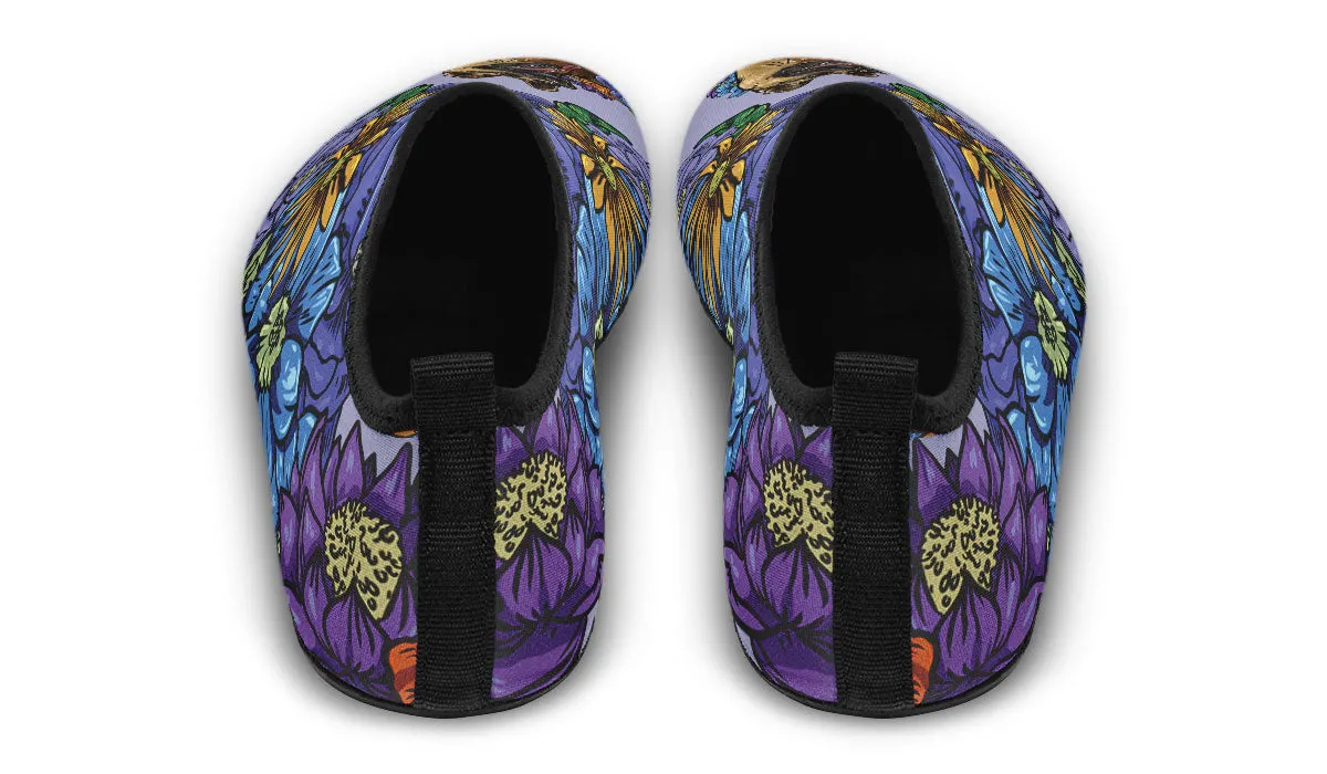Illustrated German Shepherd Aqua Barefoot Shoes