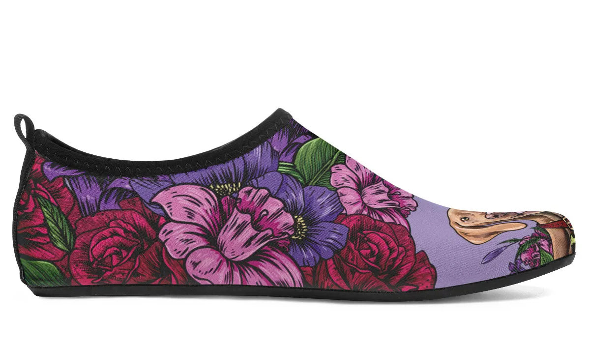 Illustrated Vizsla Aqua Barefoot Shoes