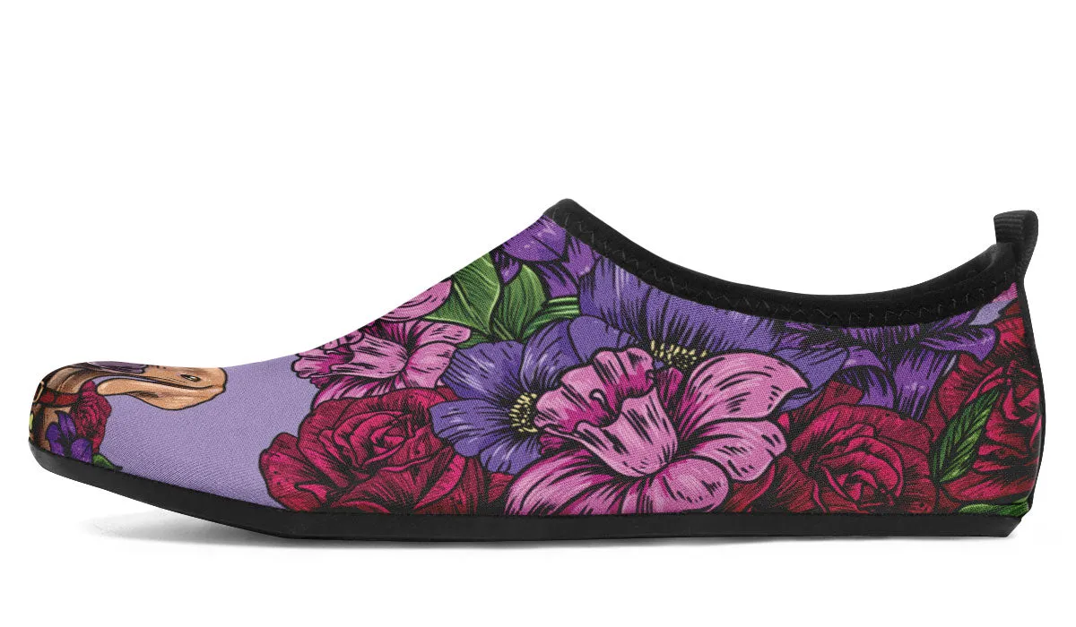 Illustrated Vizsla Aqua Barefoot Shoes