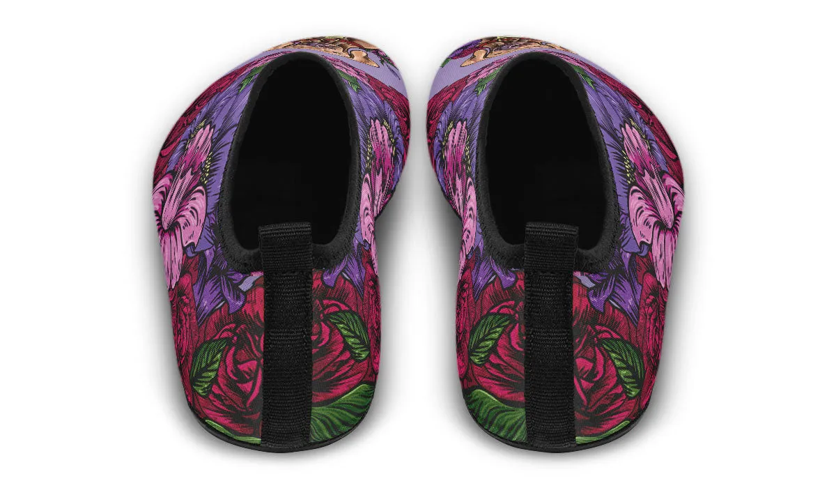 Illustrated Vizsla Aqua Barefoot Shoes