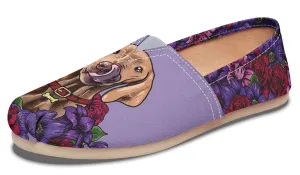 Illustrated Vizsla Casual Shoes