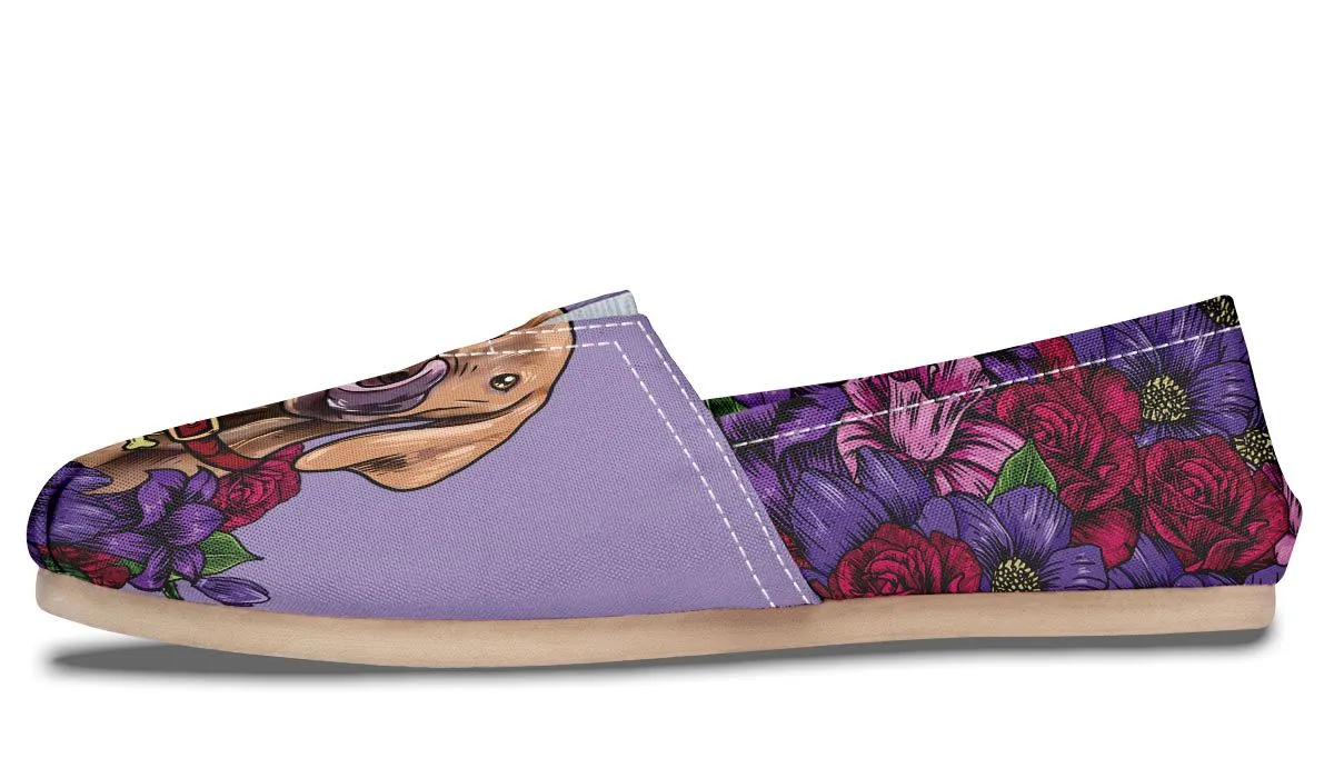 Illustrated Vizsla Casual Shoes