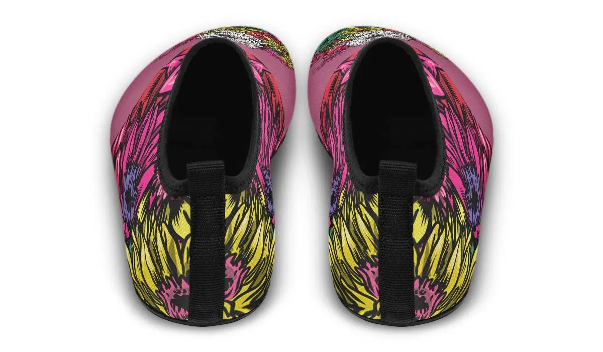 Illustrated Westie Aqua Barefoot Shoes
