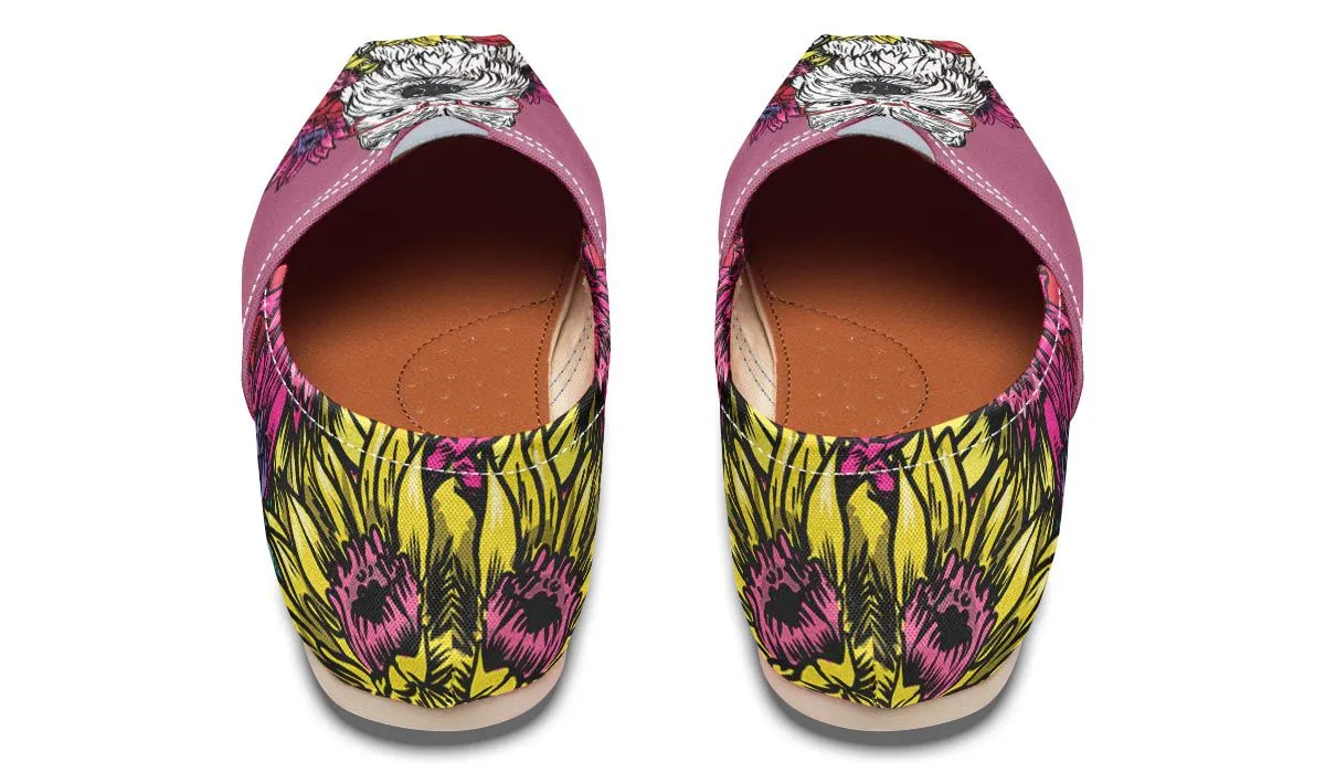 Illustrated Westie Casual Shoes