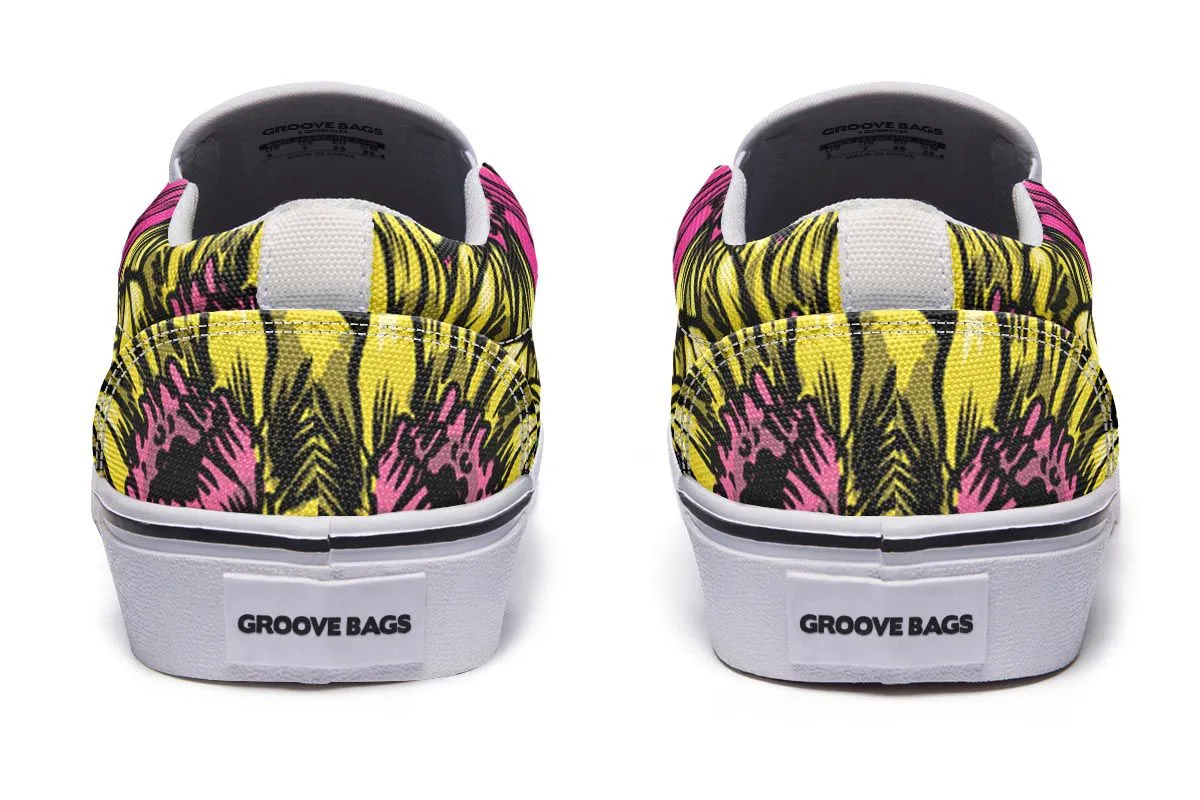 Illustrated Westie Slip-On Shoes