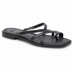 Indigo Womens Toe Loop Leather Flip-Flops