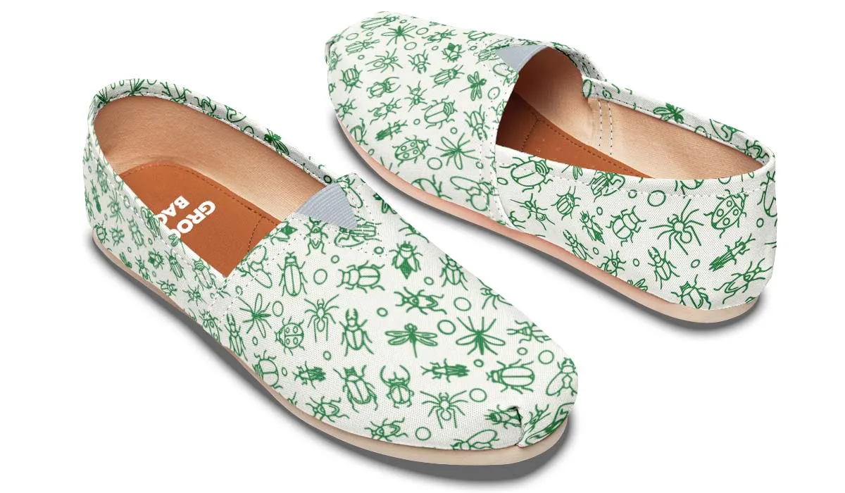 Insect Pattern Casual Shoes