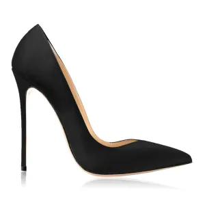 ISABELLE BLACK SATIN