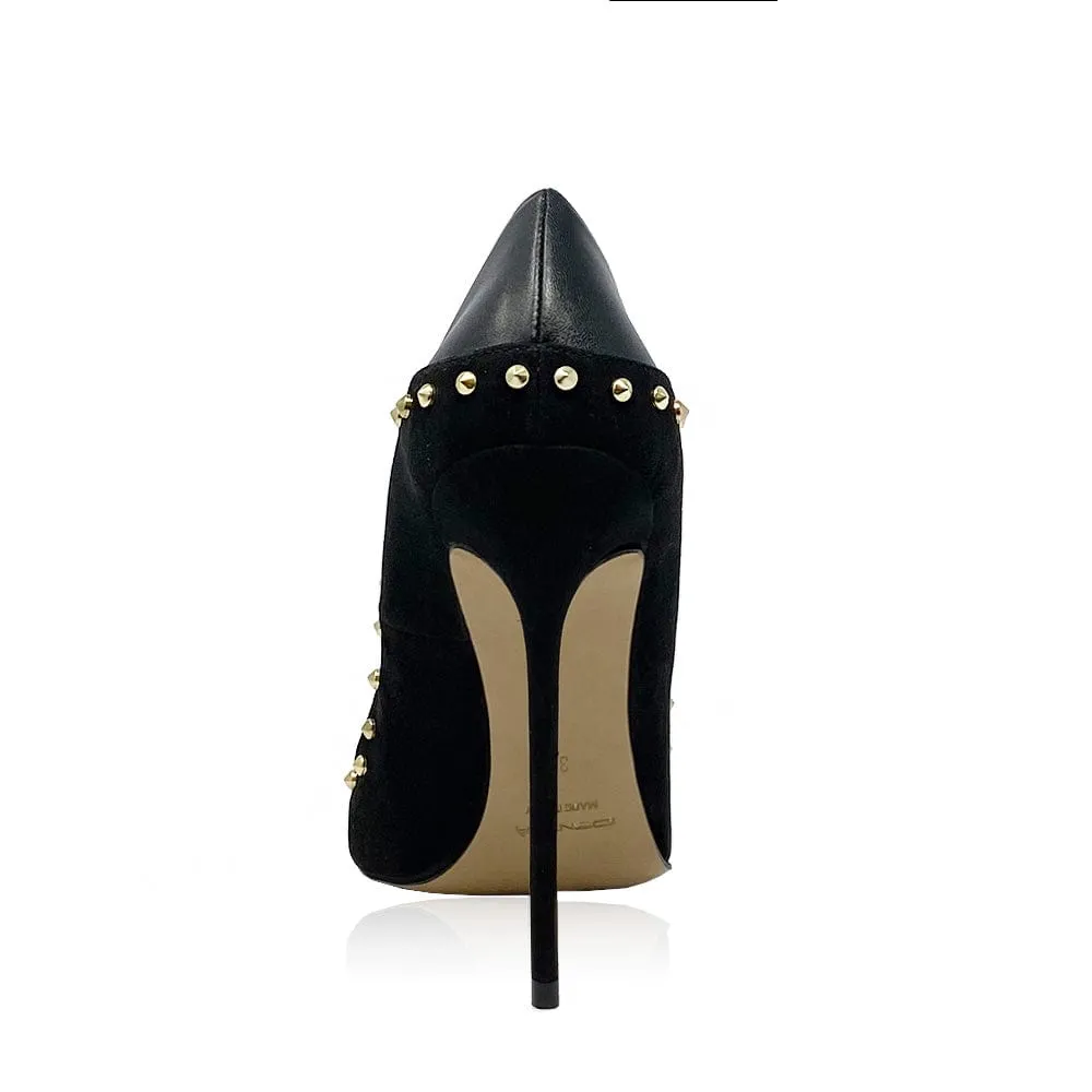 JANIS BLACK SUEDE