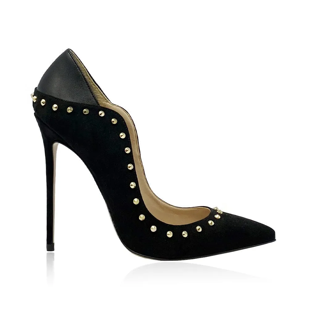 JANIS BLACK SUEDE