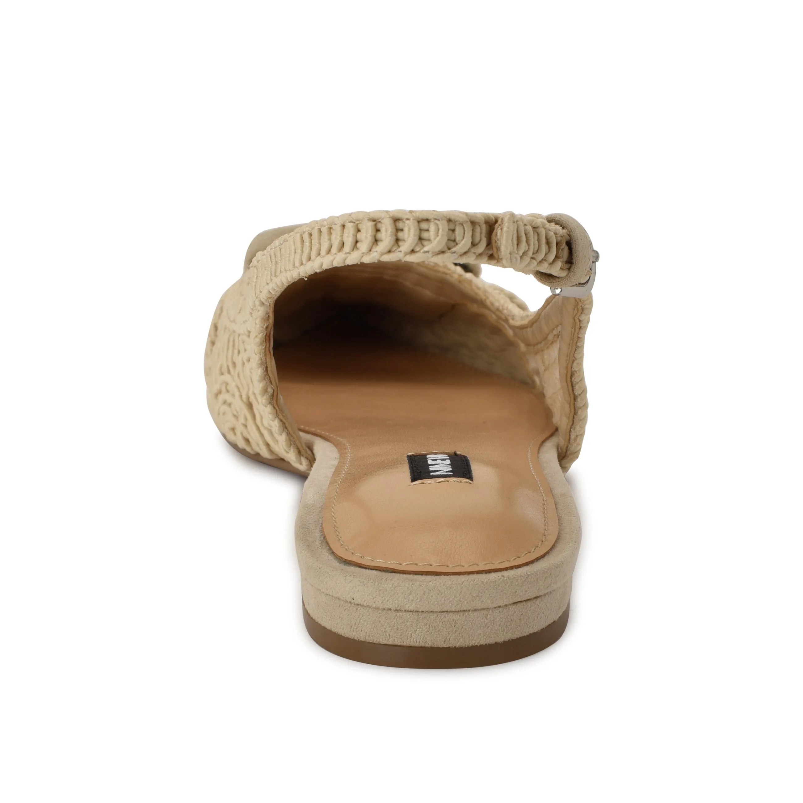 Jasser Woven Slingback Flats