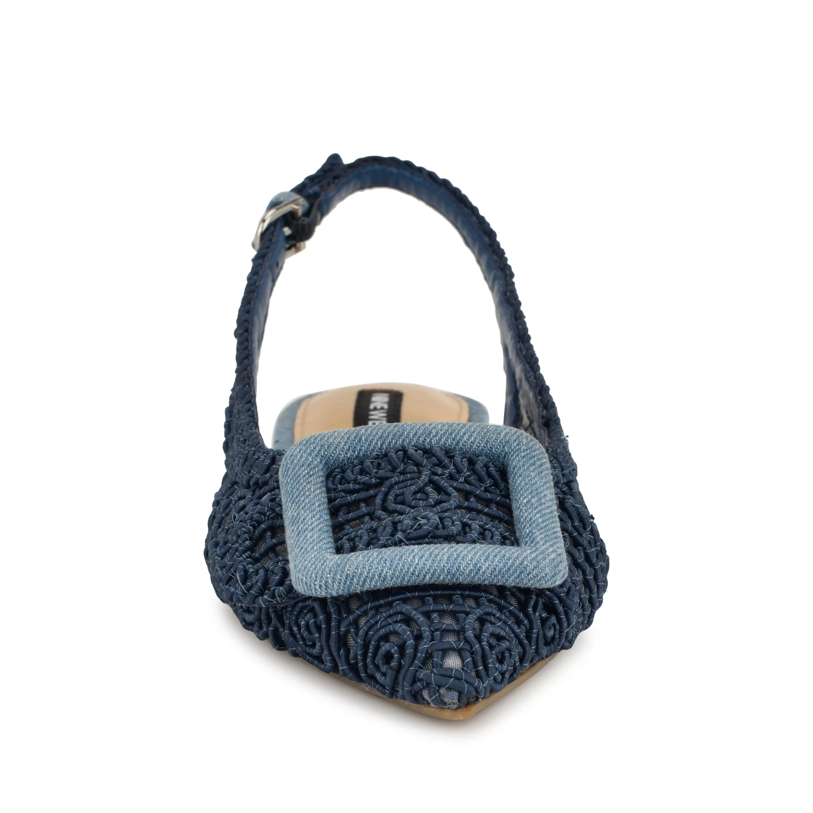 Jasser Woven Slingback Flats