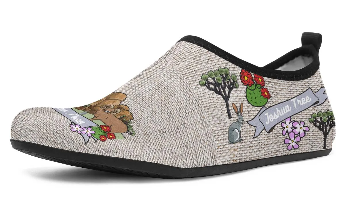 Joshua Tree National Park Aqua Barefoot Shoes