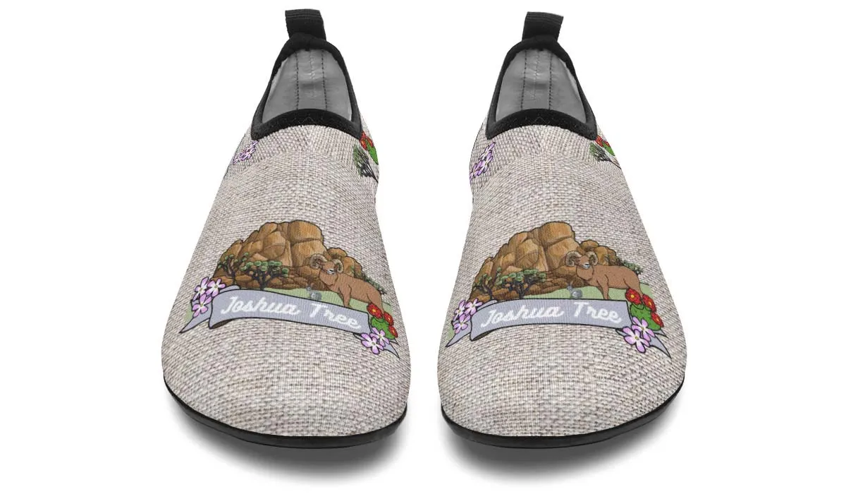 Joshua Tree National Park Aqua Barefoot Shoes
