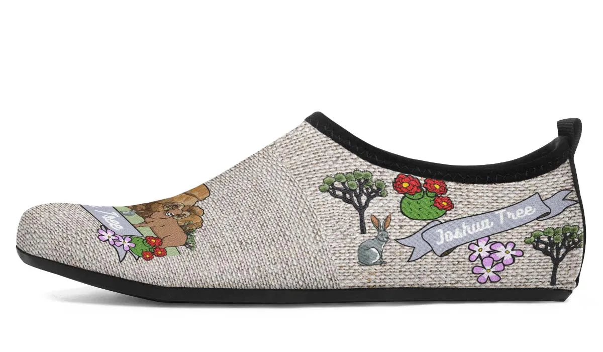 Joshua Tree National Park Aqua Barefoot Shoes