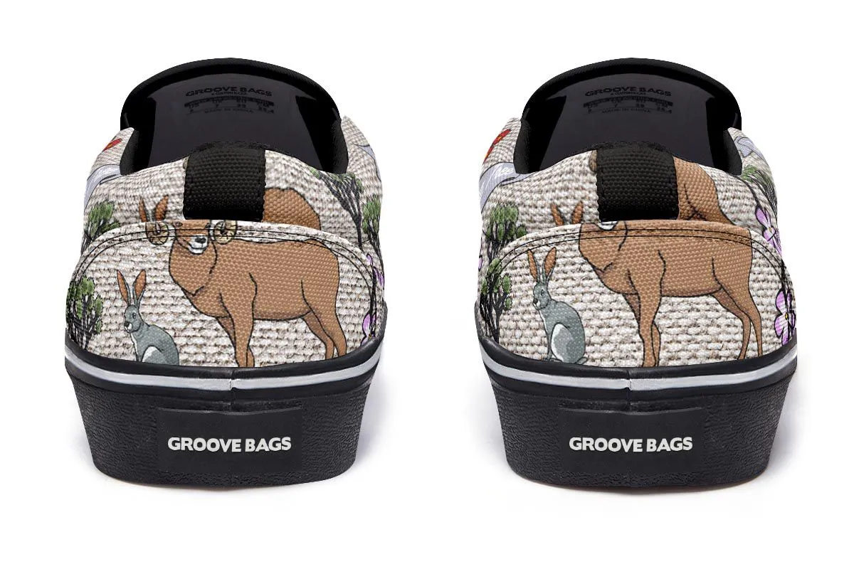 Joshua Tree National Park Slip-On Shoes