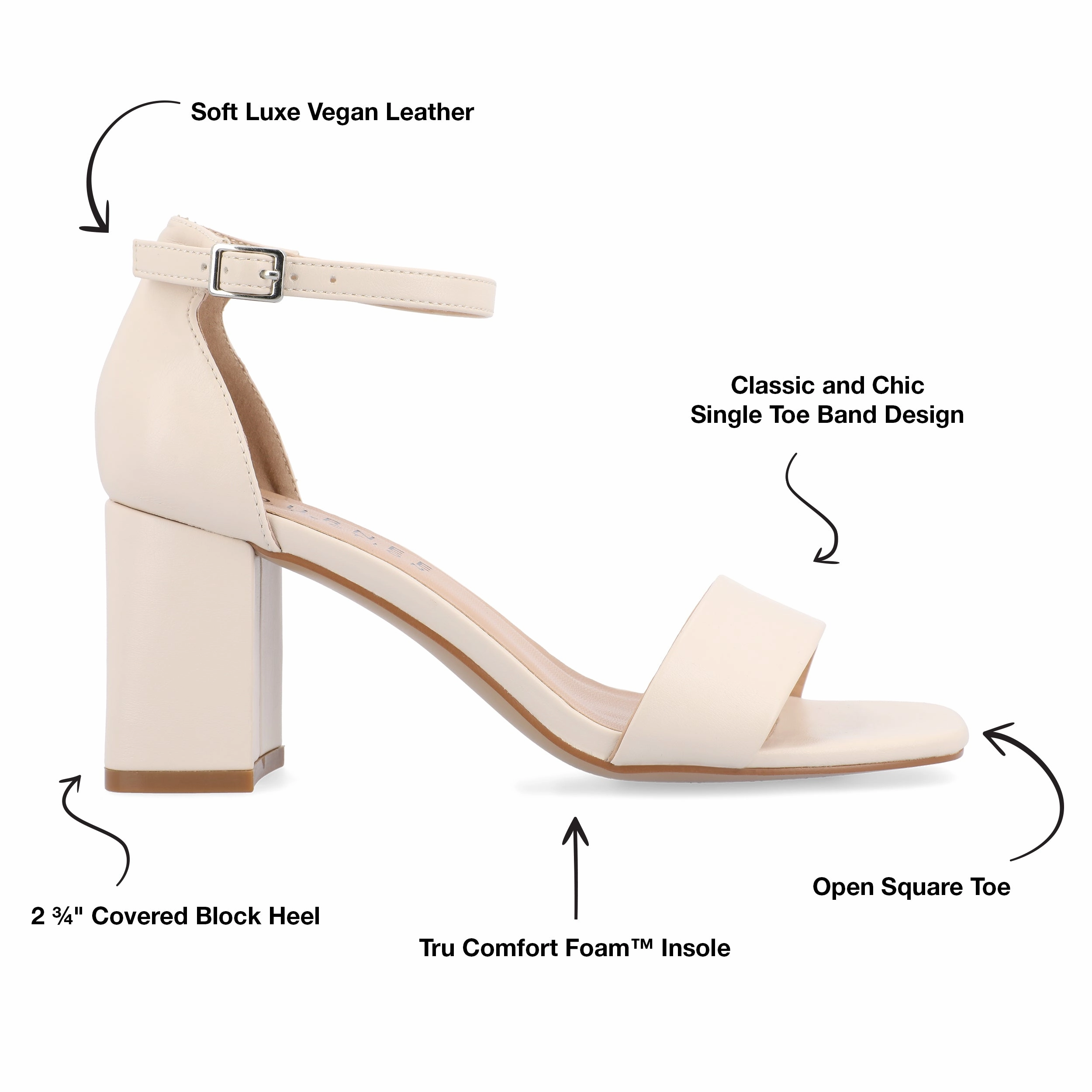 Journee Collection Women's Wide Width SuperNatural Tru Comfort Foam VALENNCIA Pumps Cool Shades