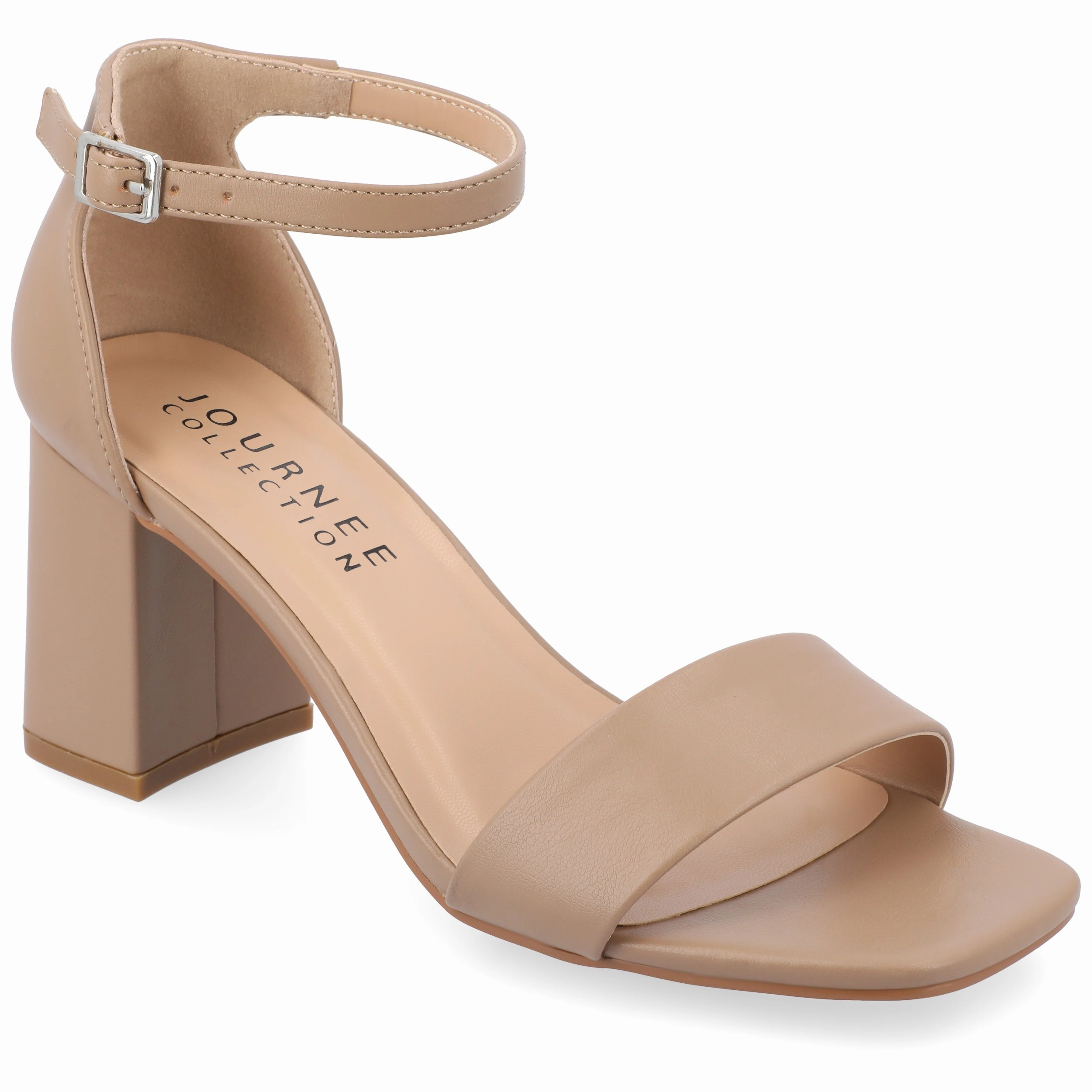 Journee Collection Women's Wide Width SuperNatural Tru Comfort Foam VALENNCIA Pumps Cool Shades