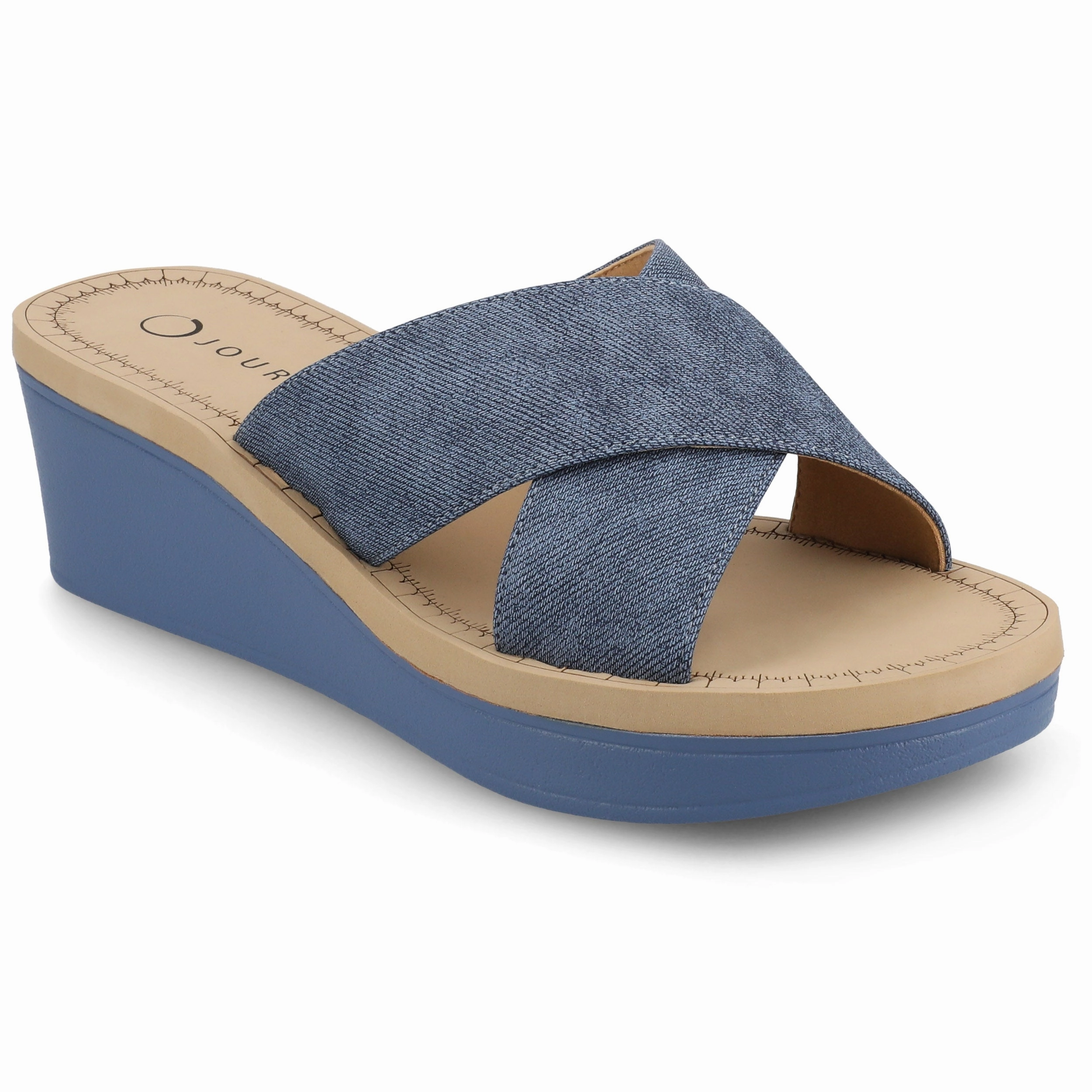 Journee Women's Biara Platform Wedge Sandals