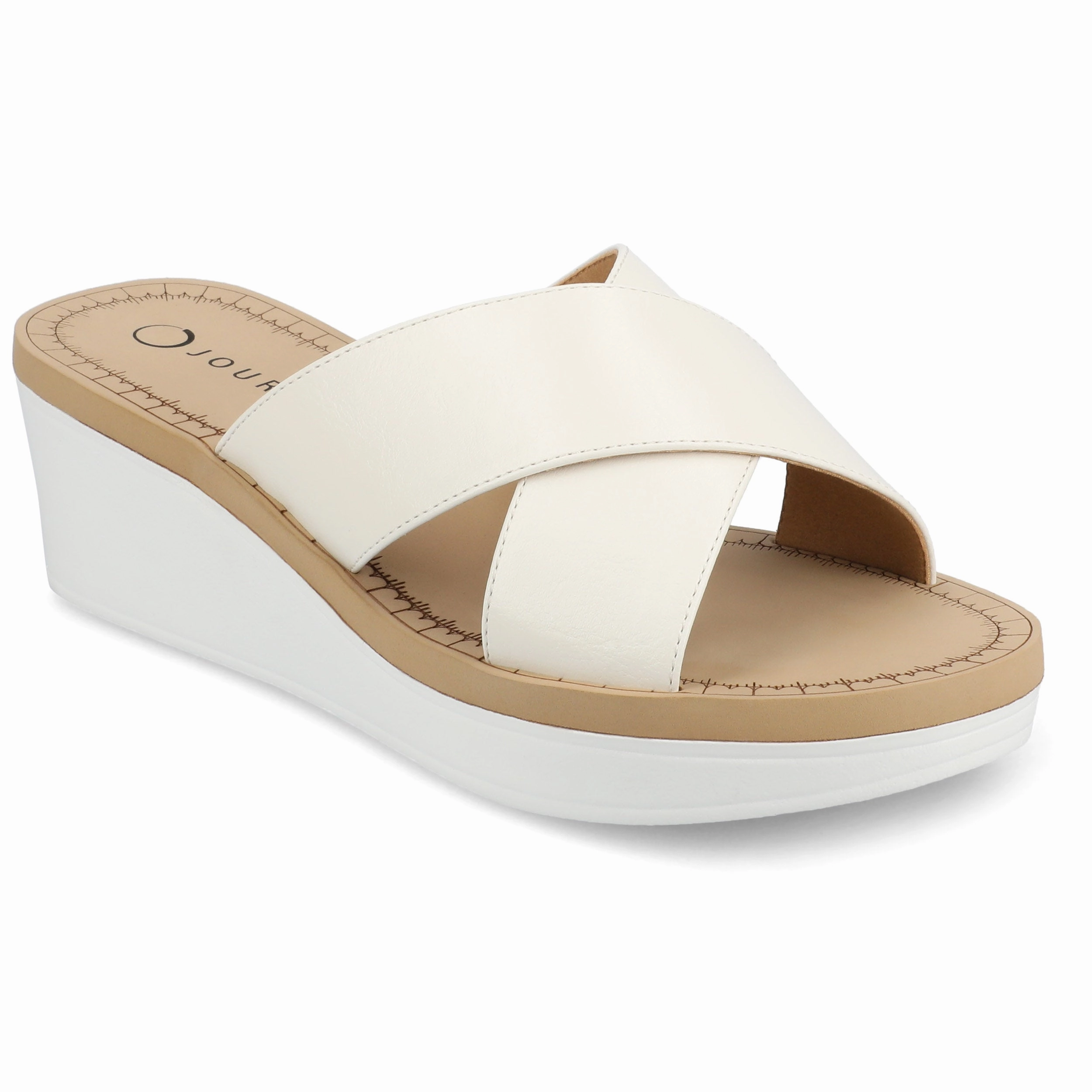 Journee Women's Biara Platform Wedge Sandals