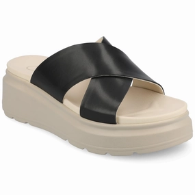 Journee Women's Cathie Wedge Sandals
