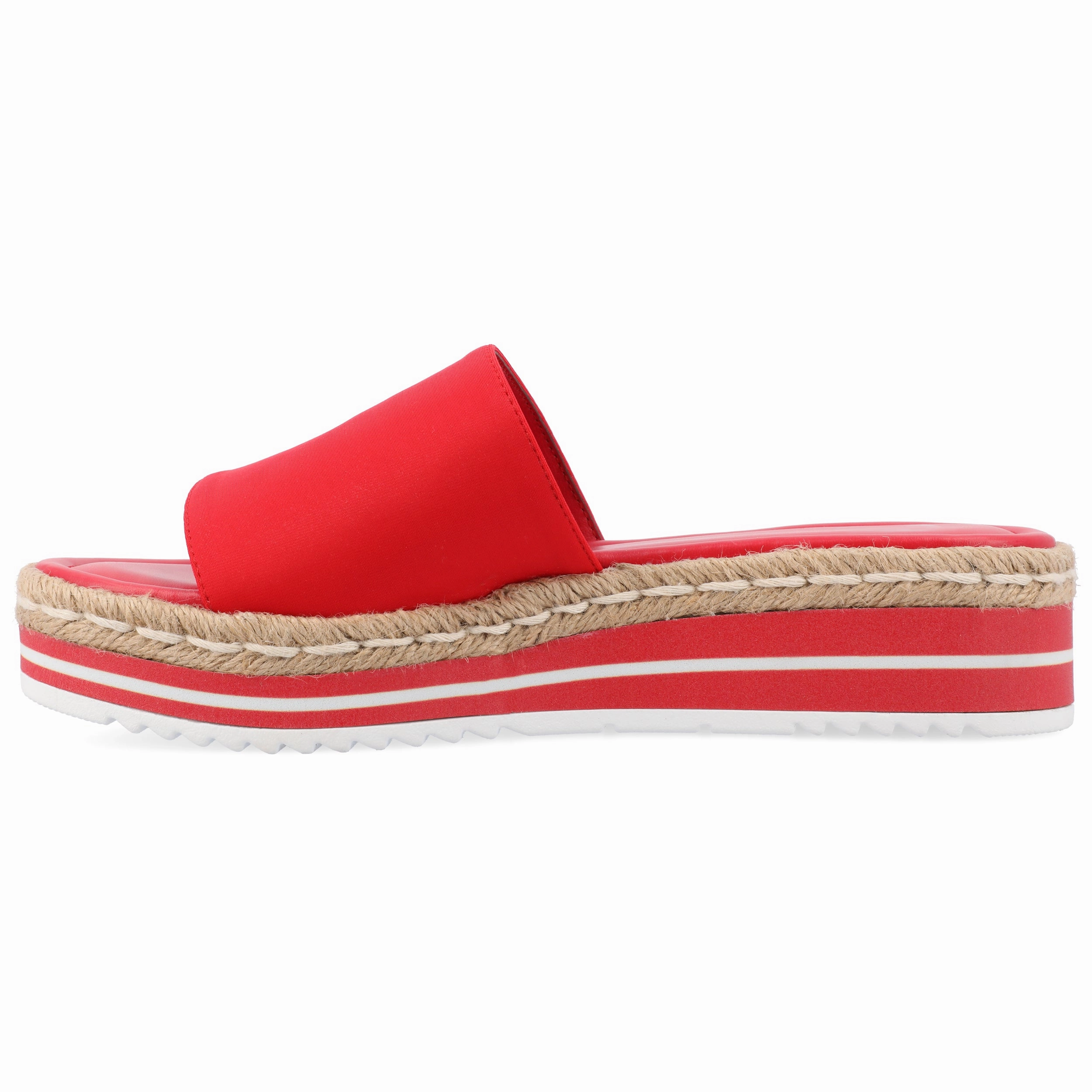 Journee Women's Rosey Medium and Wide Width Espadrille Sandals