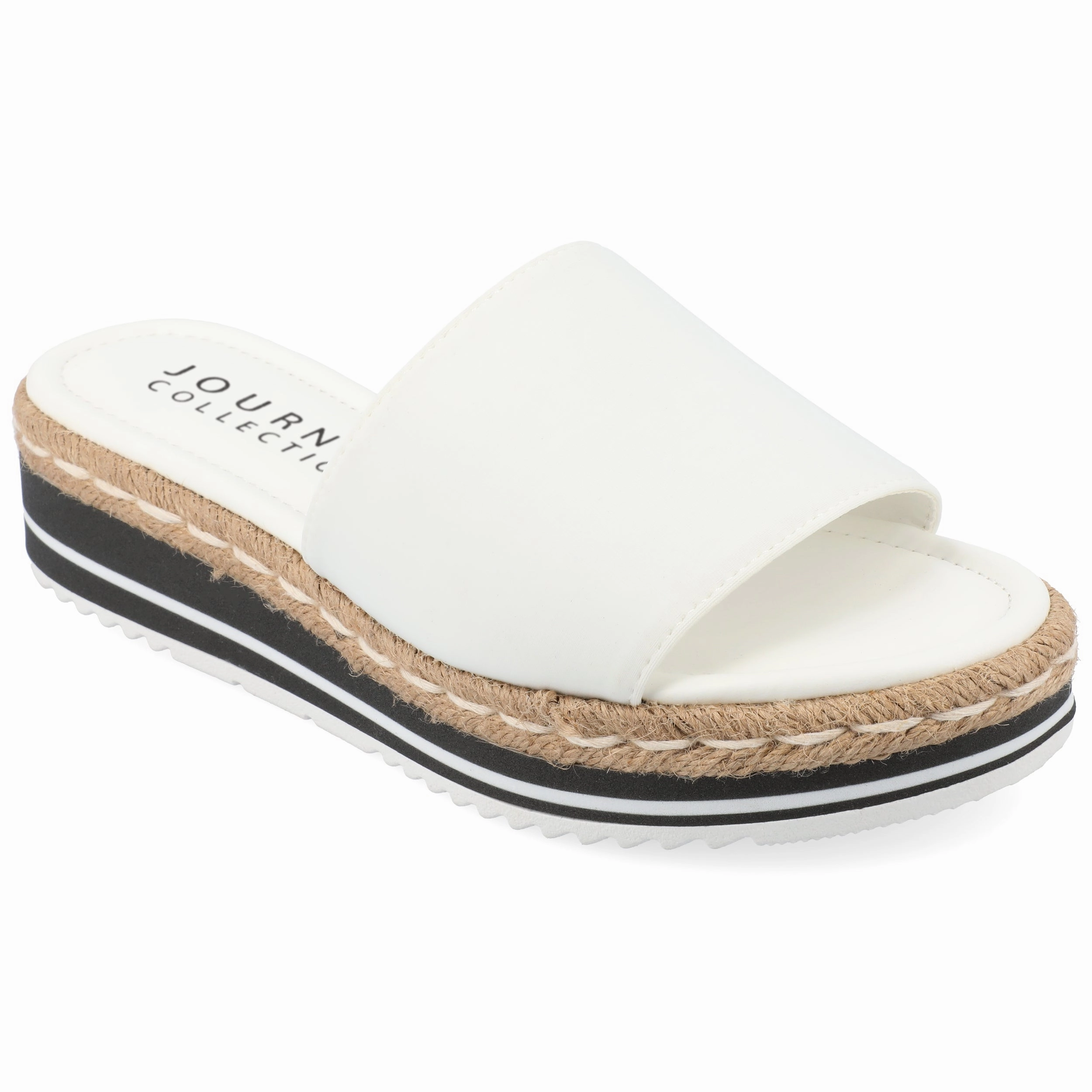 Journee Women's Rosey Medium and Wide Width Espadrille Sandals