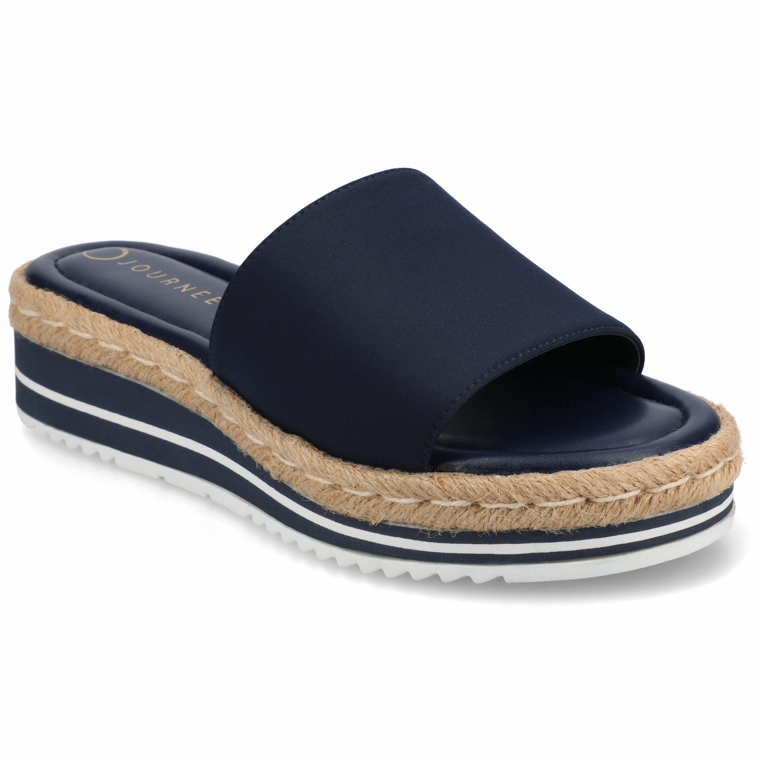 Journee Women's Rosey Medium and Wide Width Espadrille Sandals