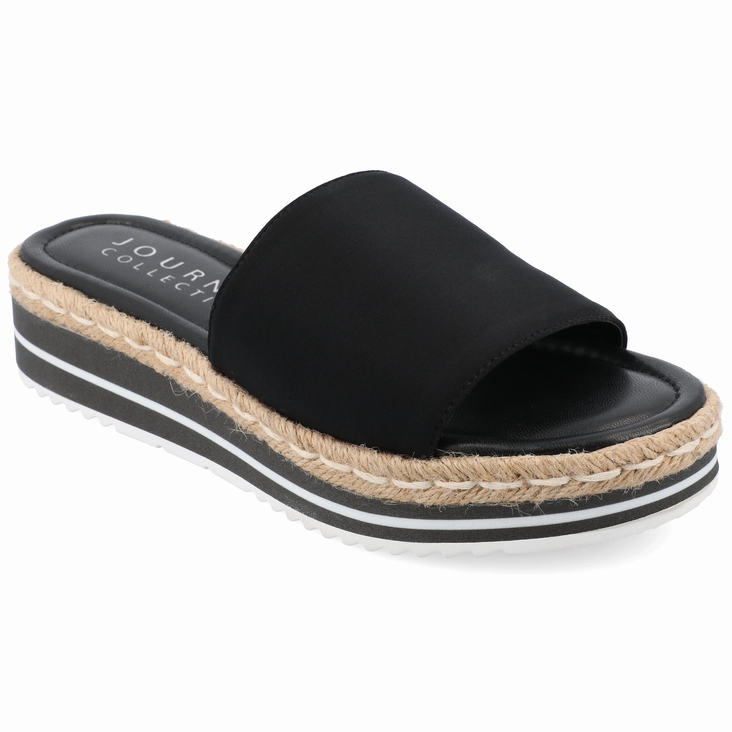 Journee Women's Rosey Medium and Wide Width Espadrille Sandals