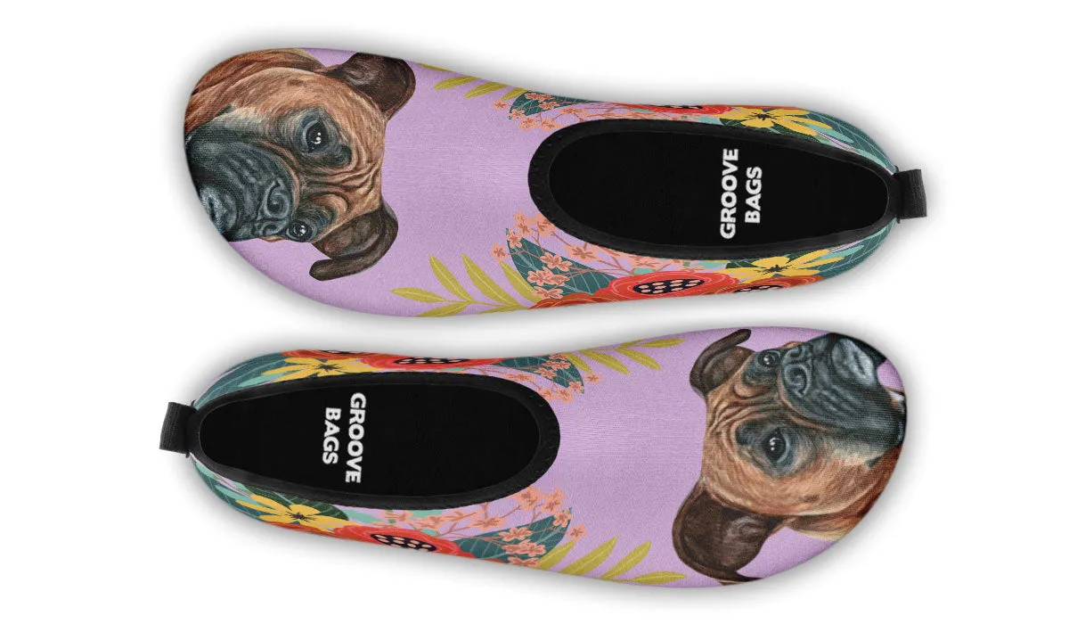 Joyful Boxer Aqua Barefoot Shoes