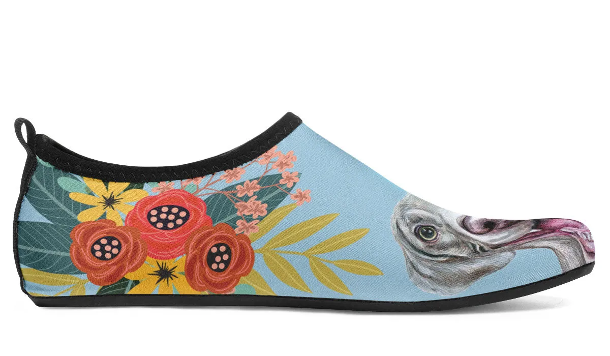 Joyful Weimaraner Aqua Barefoot Shoes