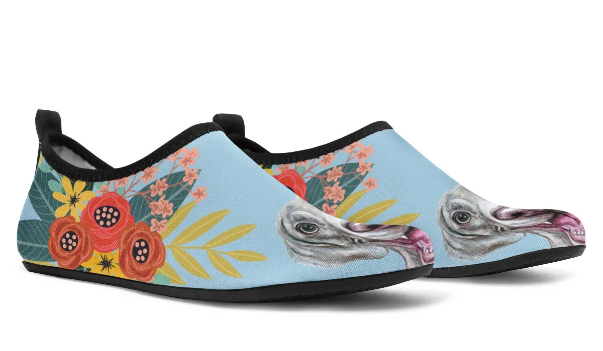 Joyful Weimaraner Aqua Barefoot Shoes