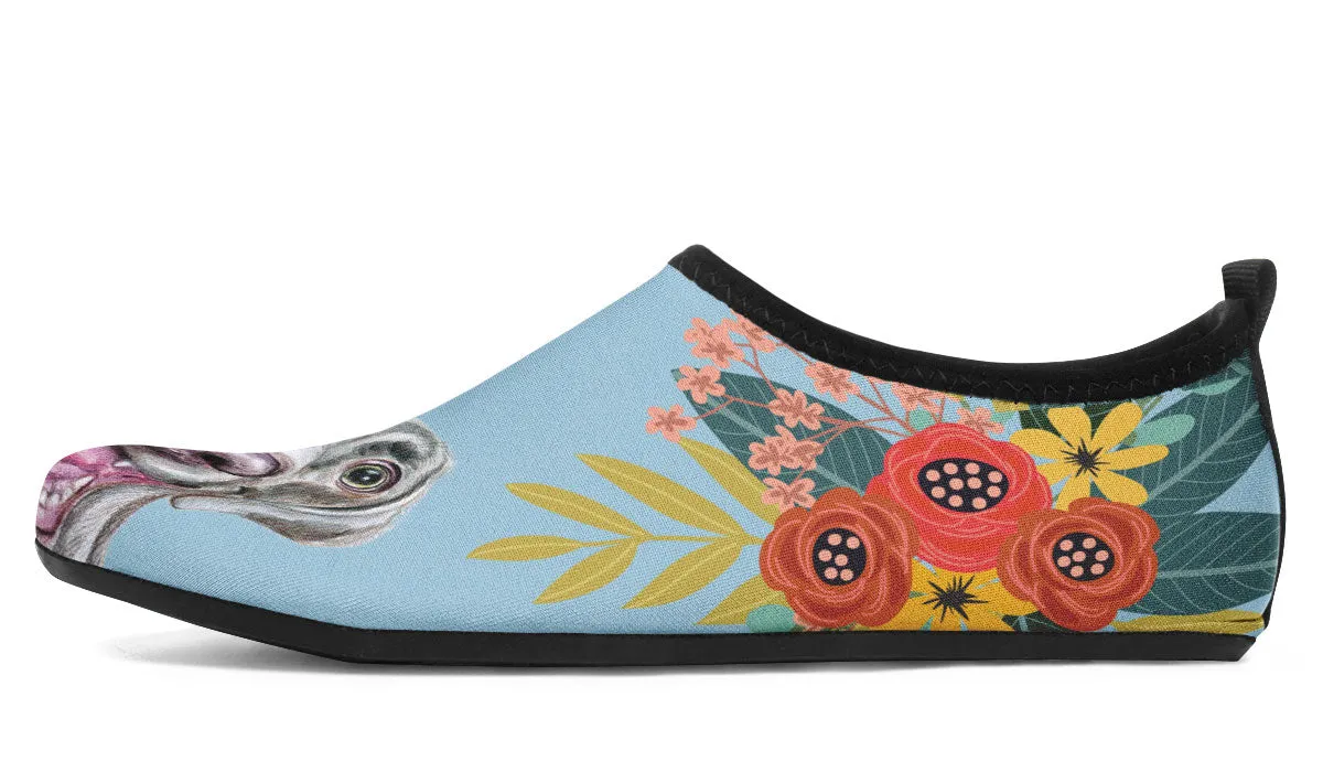 Joyful Weimaraner Aqua Barefoot Shoes
