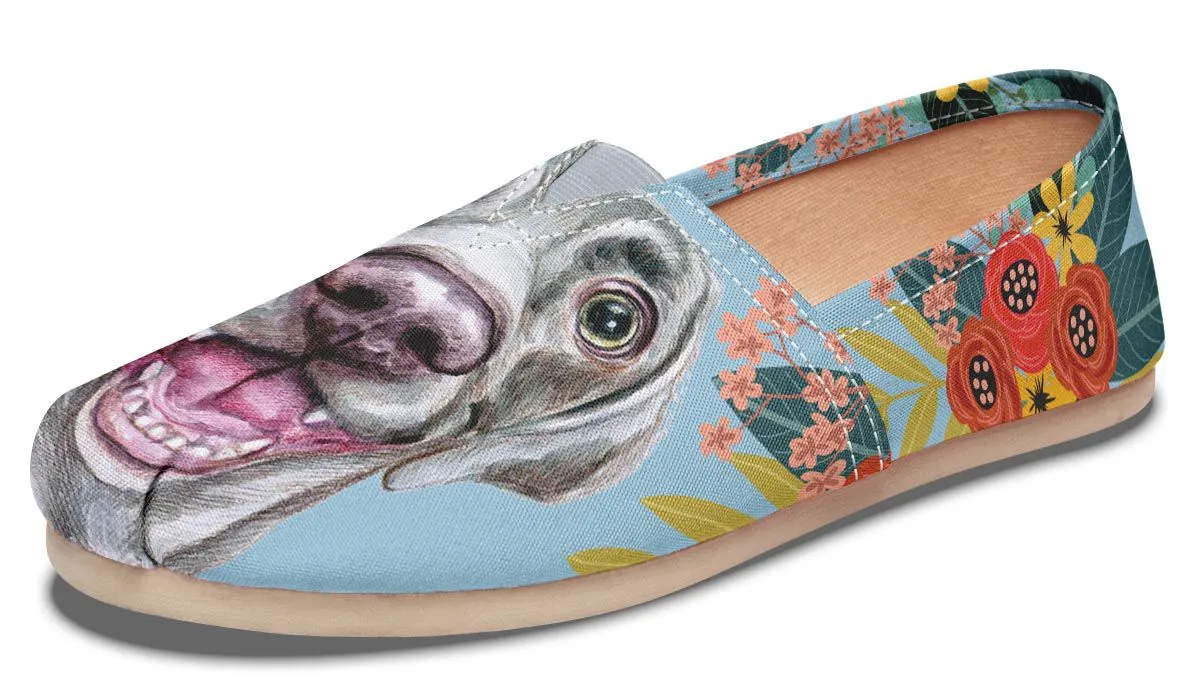 Joyful Weimaraner Casual Shoes