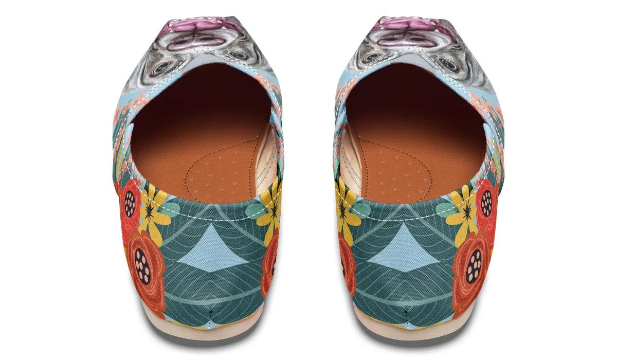Joyful Weimaraner Casual Shoes