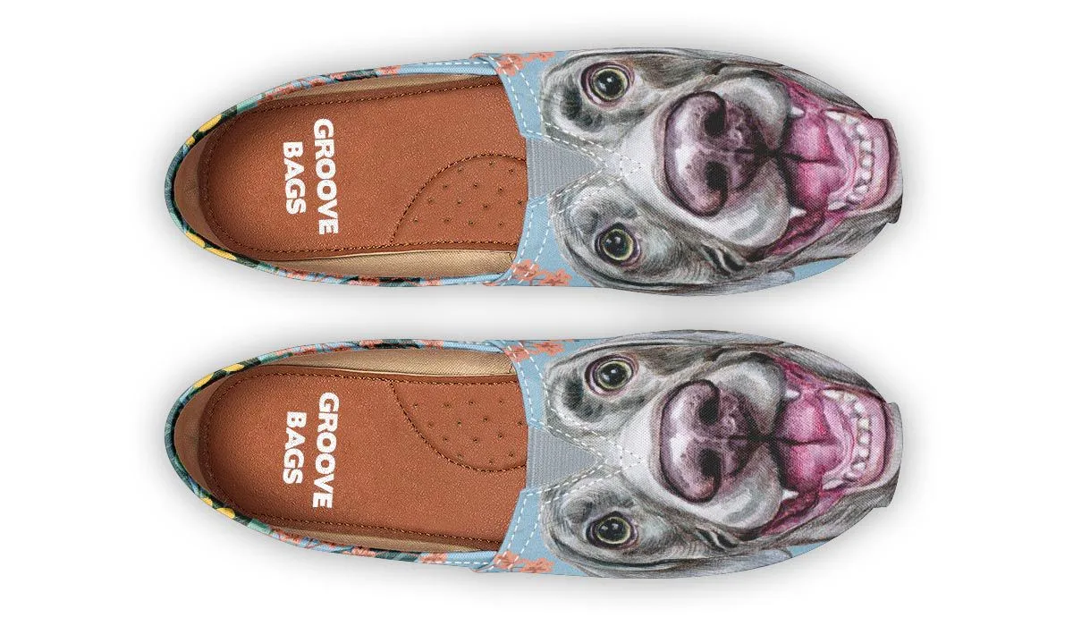 Joyful Weimaraner Casual Shoes