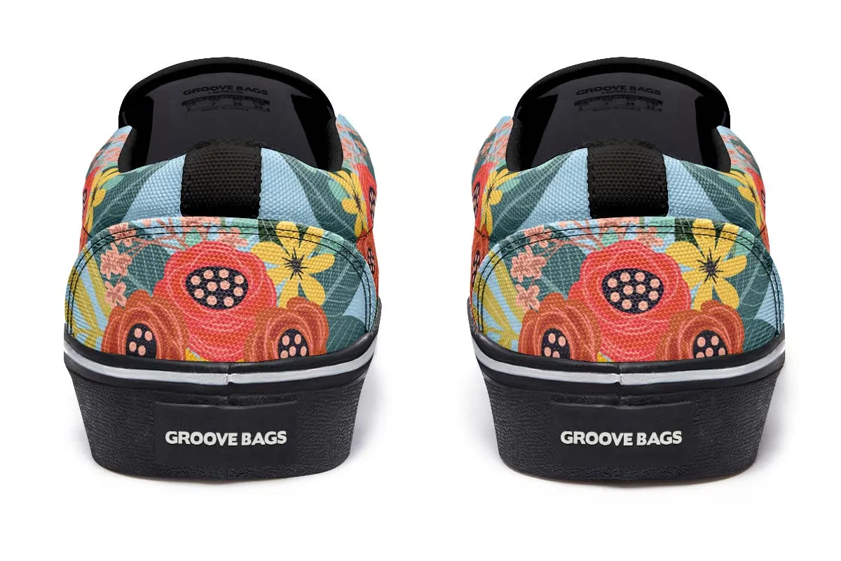 Joyful Weimaraner Slip-On Shoes