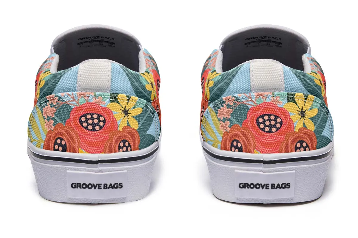 Joyful Weimaraner Slip-On Shoes