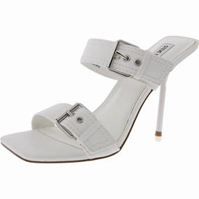 Joyous Womens Faux Leather Heels