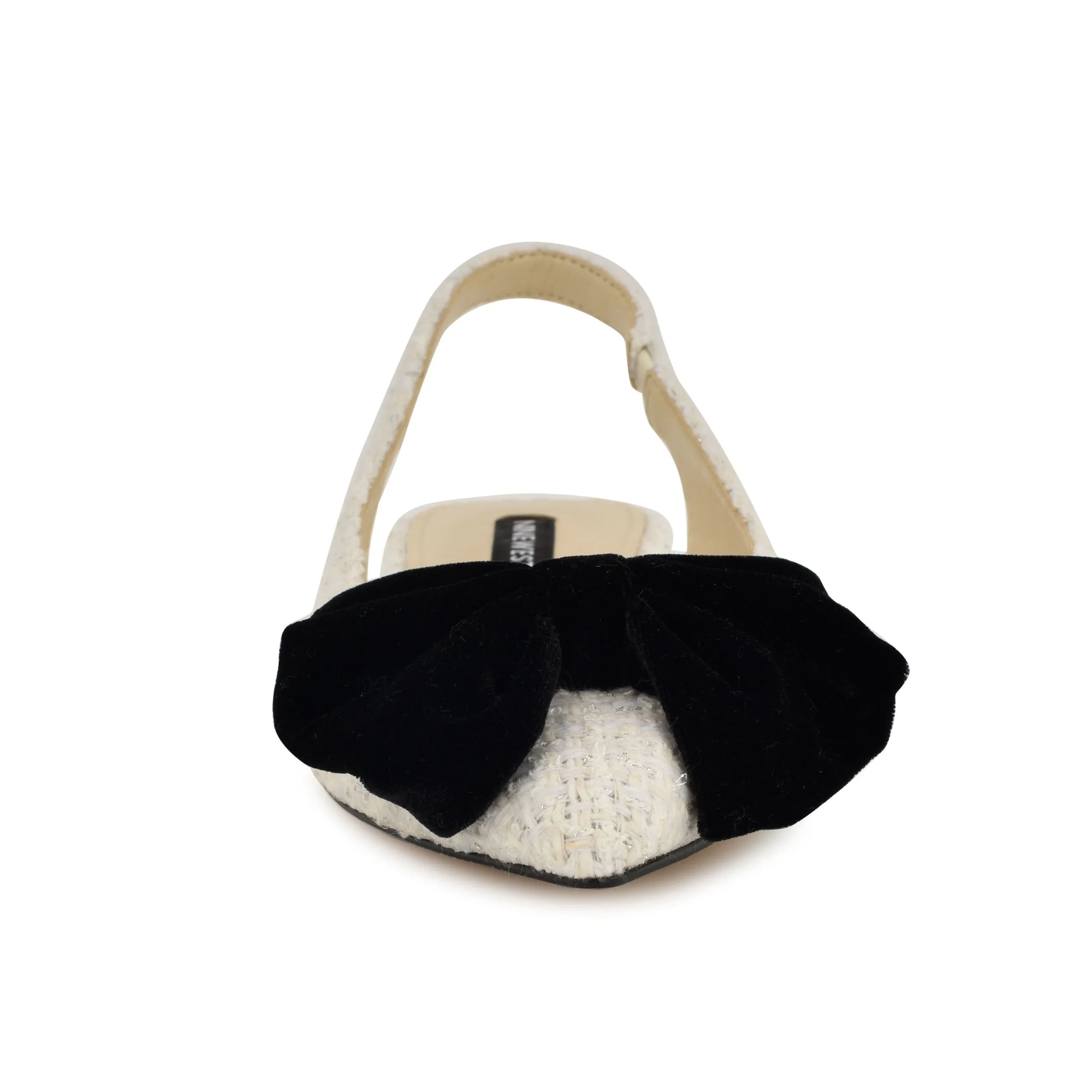 Junnie Bow Slingback Flats