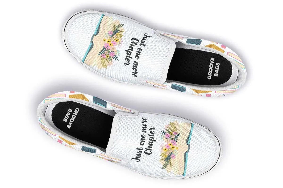 Just One More Chapter Book Slip-On Shoes