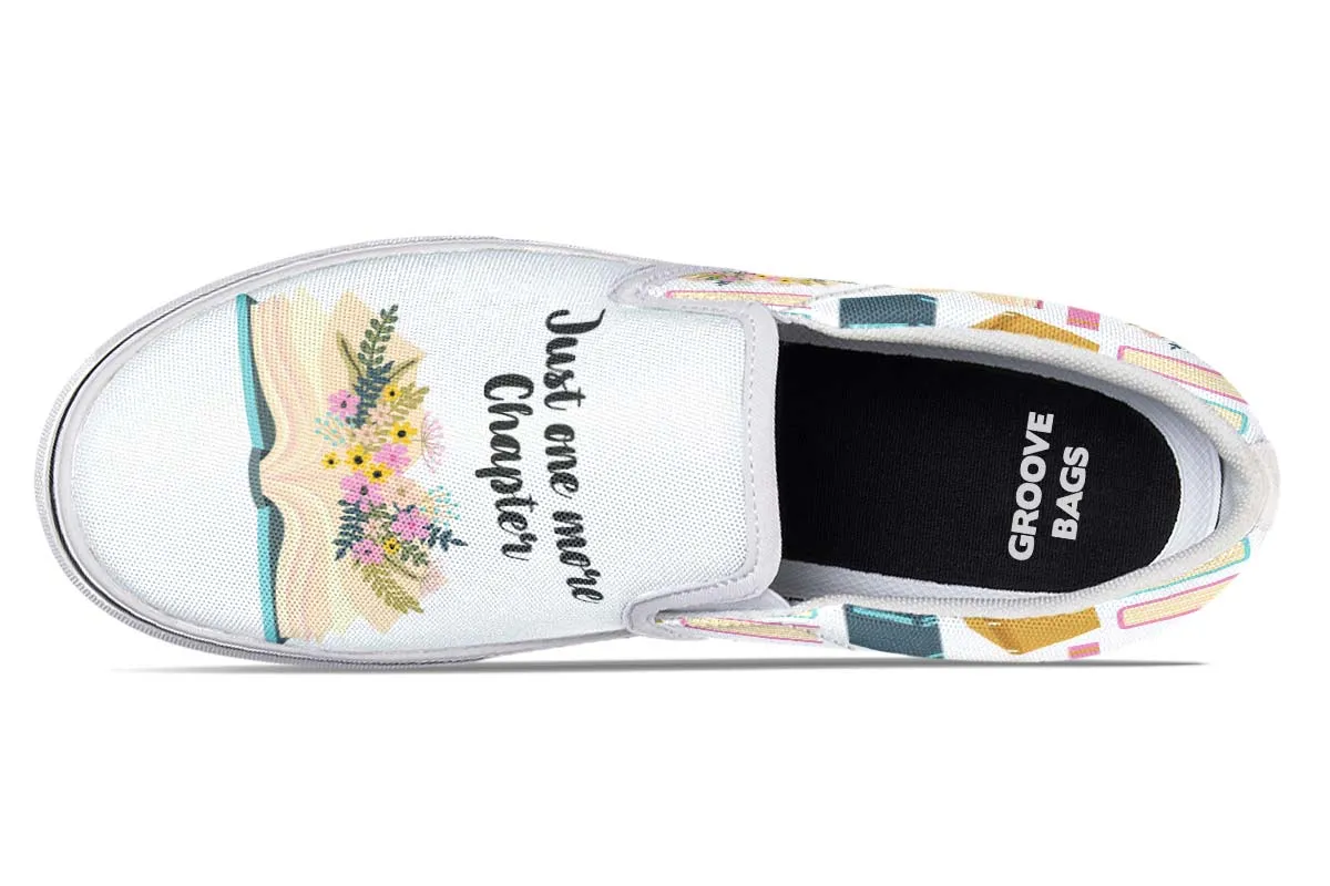 Just One More Chapter Book Slip-On Shoes